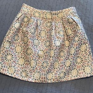 Miami Metallic Pattern Skirt!